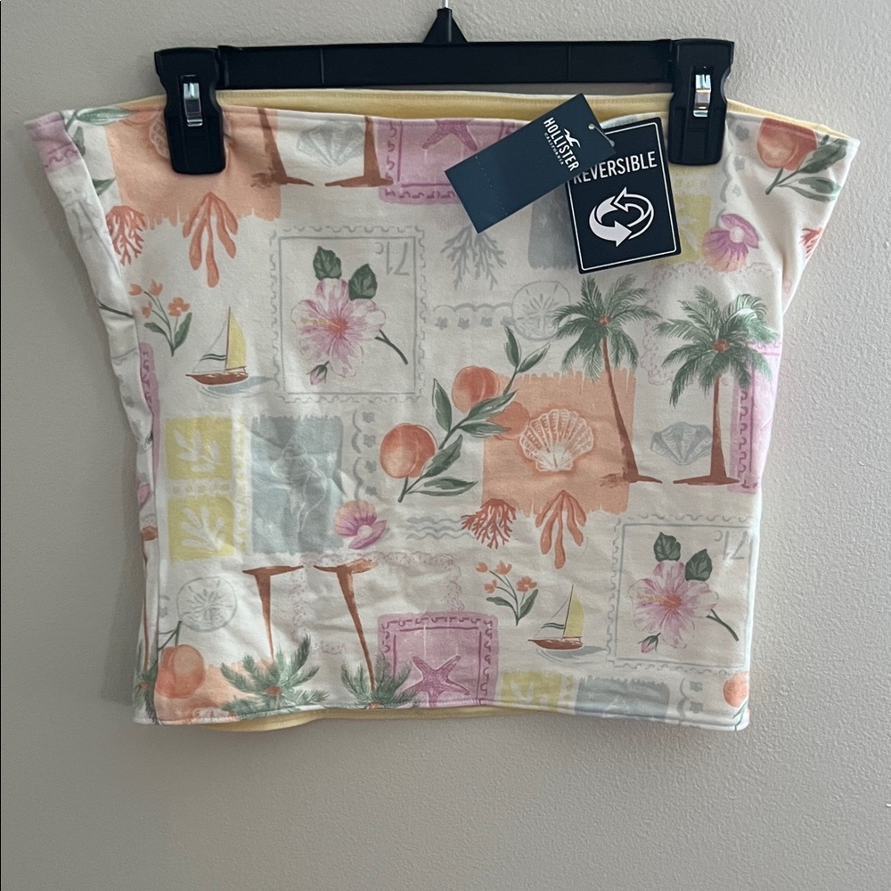 Hollister Multicolor Tropical Print Tank Top